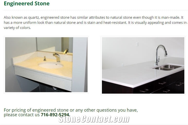 Engineered Stone Counter Tops