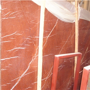 Marmol Rojo Alicente Marble Tile,Rosa Europa Stone,Spanish Red Marble