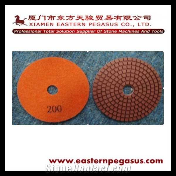 Polishing Pads for Marble, Dry or Wet Polishing Had Pad Factory Tools