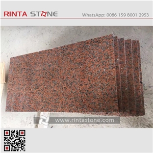 Charme Red G562 Dark Maple Leaf Granite Feng Ye Hong Floor Tiles Slabs