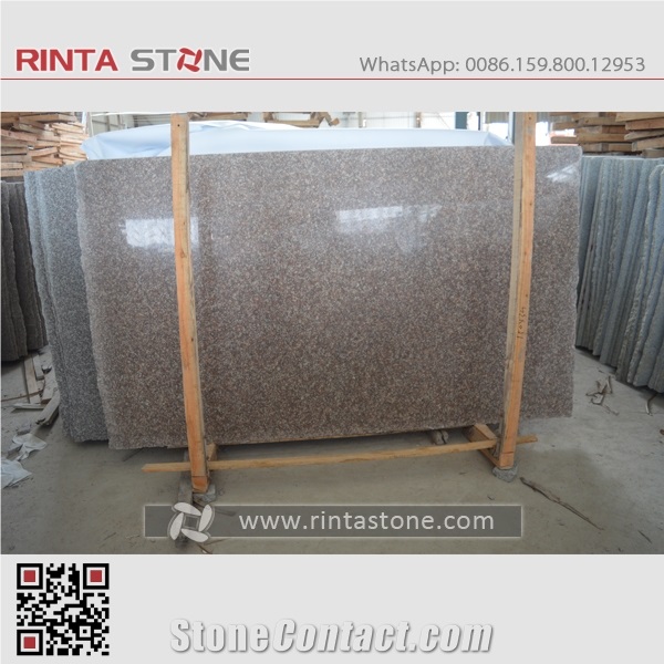 G687 Granite Peach Red Cherry Pink Imperial Cheapest Tiles Slabs