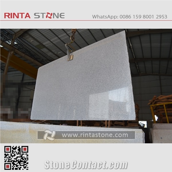 New G603 Lower Price White Granite Crystal Stone Big Slabs
