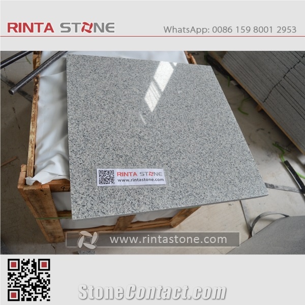 Padang Light Gray Granite G603 Crystal White Stone Tile Slab Paving