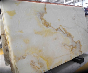 Best Price Natural Translucent Panel Slab Tile White Onyx