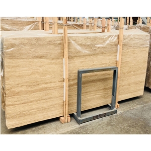 YUANDA Light Beige Travertine Slabs