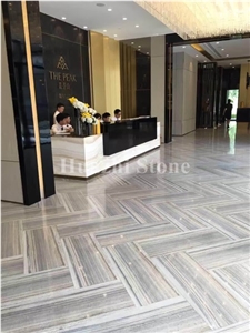 Crytal Wooden Marble Tiles & Slabs, Floor Tiles, Hotel Interior Design