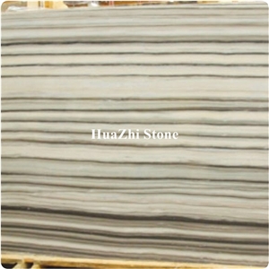 Diagonal Grain Calacatte Gold White and Black Marble Floor Tiles