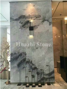 Grey Marble Wall & Floor Tiles, Interior Design Projects, Marble Slabs