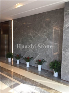 Hermes Grey Marble Interior Decor Projects, Grey Marble Tiles & Slabs