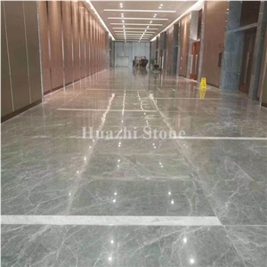 Hermes Grey Marble Interior Decor Projects, Grey Marble Tiles & Slabs