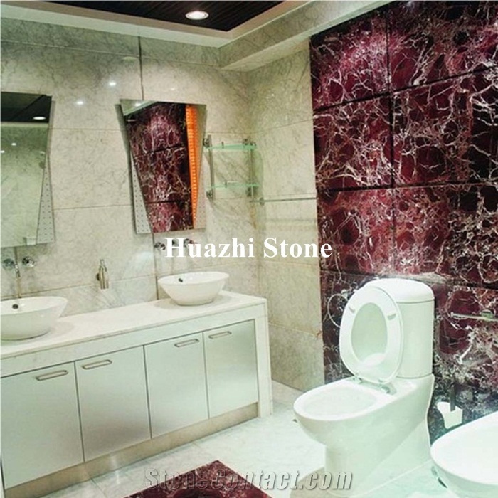 Hot Sale Indian Red Rosa Levanto Marble Mouldings for Wall