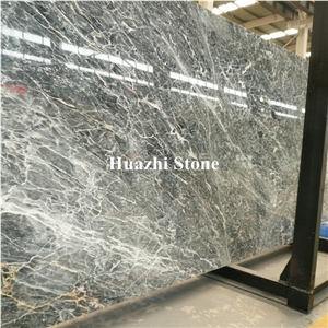 Perfect Turkey High Quality Jaguar Marble Black with White Veins,Marble Tiles & Slabs