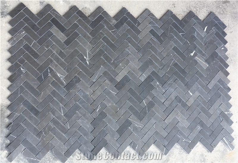 Bulgarian Grey Marble Mosaic / High Quality Floor & Wall Mosaic Tile