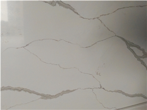 Calacatta White 5130-Slabs White Quartz Tiles&Slabs Flooring&Walling
