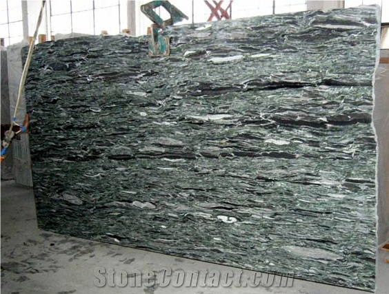 Chinese Green Granite Sea Wave Green Granite Tiles&Slabs Flooring