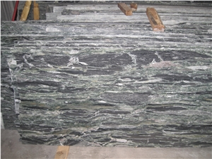Chinese Green Granite Sea Wave Green Granite Tiles&Slabs Flooring