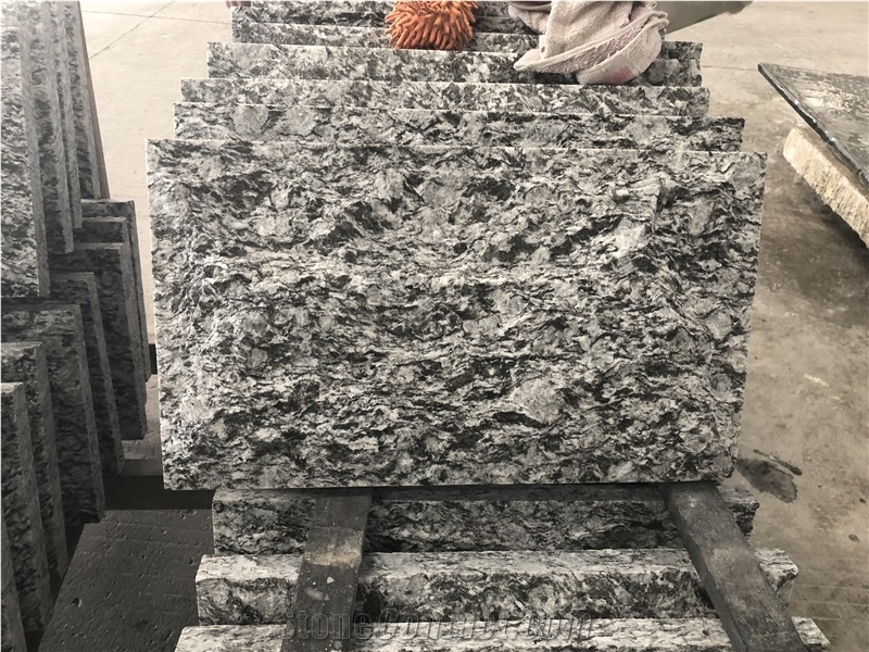 Mushroom Spray White Chinese Granite Tiles&Slabs Flooring&Walling