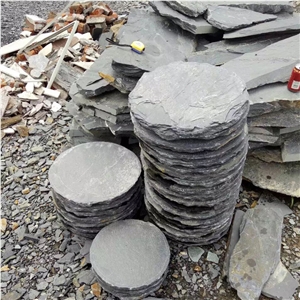 Cheap Garden Round Slate Paving Stone Outdoor Flagstone Stepping