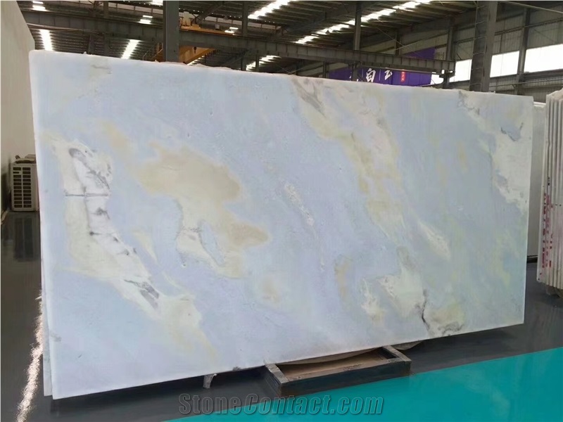Argentina Sky Blue,Fantastic Marble Wall Tiles for Hotel Decorative