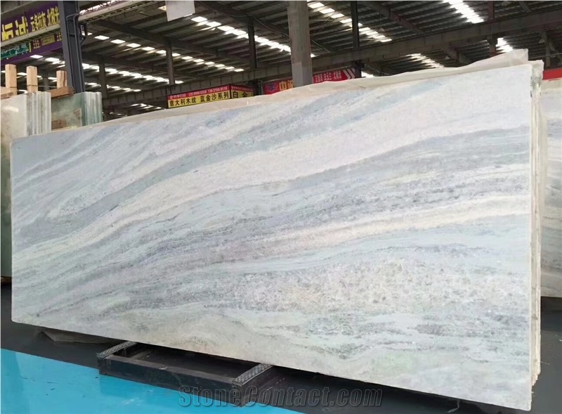 Argentina Sky Blue Marble Slab&Tile for Interior Wall and Floor