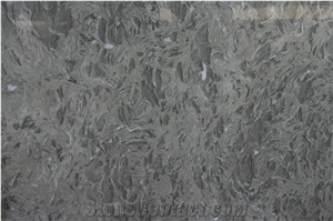 Bawang Hua Grey Marble Slabs/Overlord Flower Stone Manufacturer