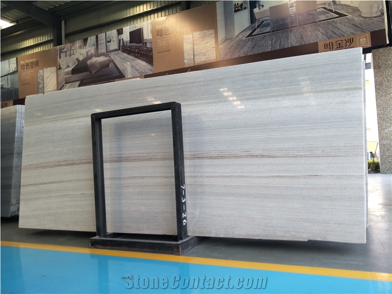 Beautiful China Quarry White Sands Marble for Flooring Tiles