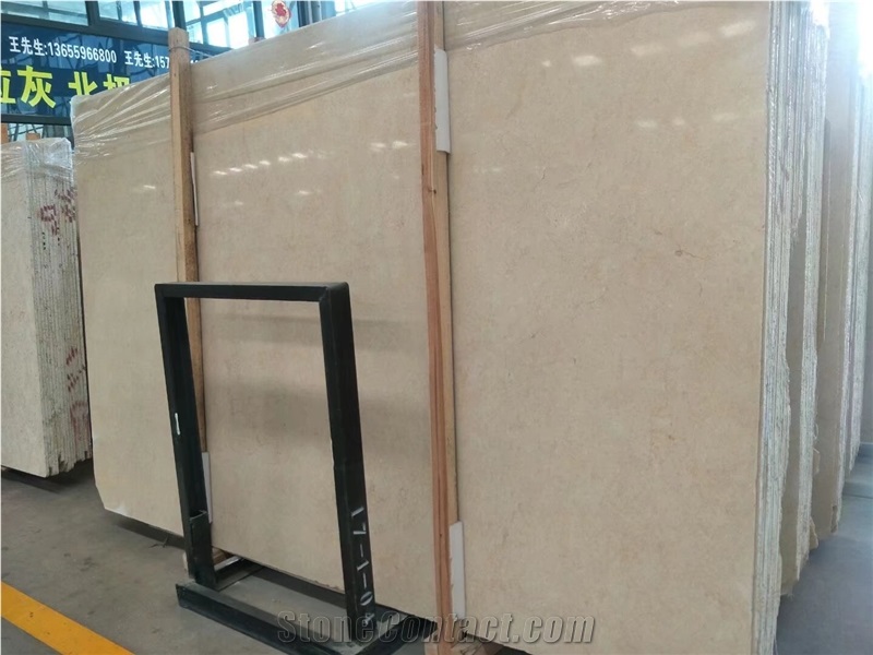 Beautiful Light Beige Marble Wall and Floor Tiles for House Decoration, Goshaghan Beige Marble Slabs & Tiles