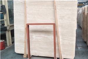 Beige Travertine Stone Slabs, Flooring & Wall Covering Tiles for Hotel