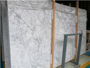 Bianco Carrara Venato White Marble Slabs Wall Covering/Floor/Paneling