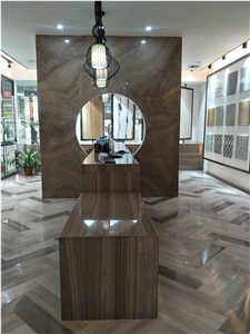 Black Wood Vein Marble Slabs & Tiles, Hotel/ Office/ Home Decoration