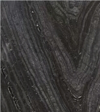 Black Wooden Marble Slab Tile/Natural Stone/Polished