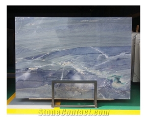 Blue Sky Ocean Sea Marble, Wall/Floor/Bathroom Stone Slabs/Tiles Decor