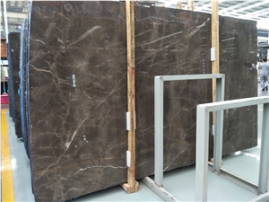 Brown Marble Slabs Tiles Natural Stone Pool and Wall Capping