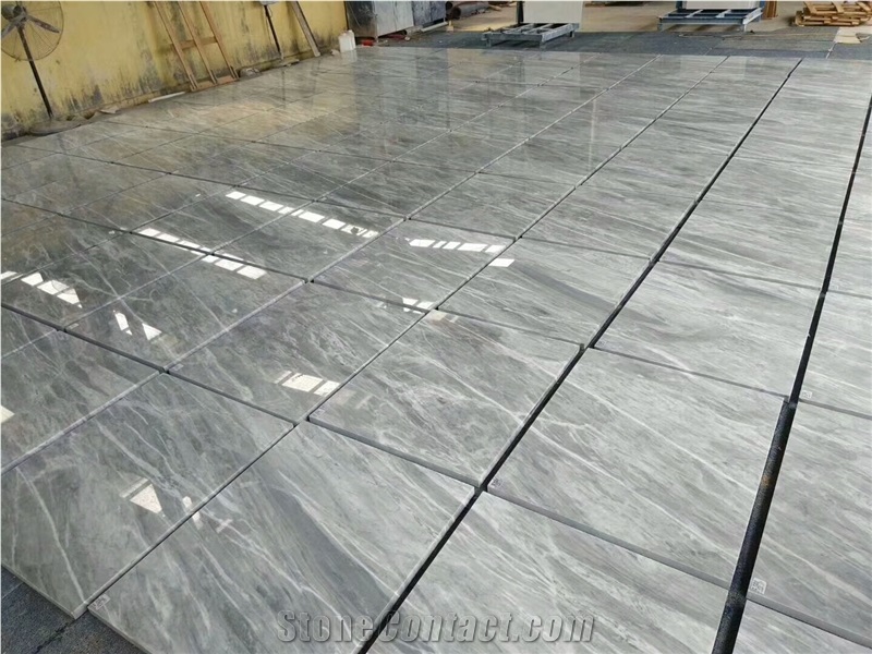 Cheap Ash Grey Marble Big Slabs Wall Cladding for Interior Decoration