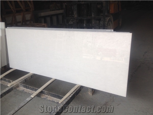 China Building Stone Snow White Marble Slab, Wall Tile Floor Pattern