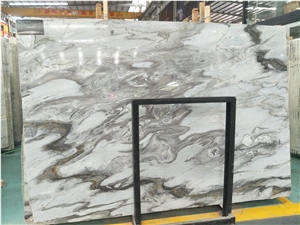 China Cloud Grey Marble Floor/Wall Covering Pattern Slabs & Tiles