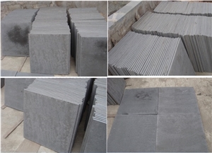 China Hainan Black Basalt Andesite Tiles & Slabs for Floor and Wall