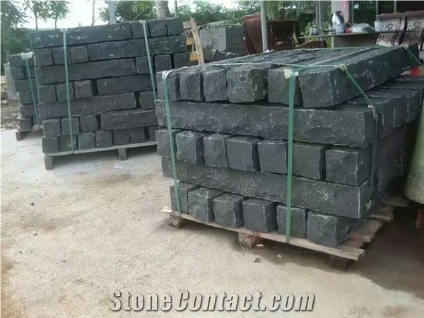 China Hainan Black Basalt Tiles for Floor and Wall Paving Slab