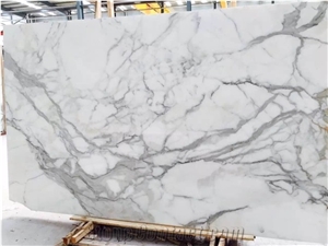 China Natural Stone, Snowflake White Marble for Wall/Floor Decoration