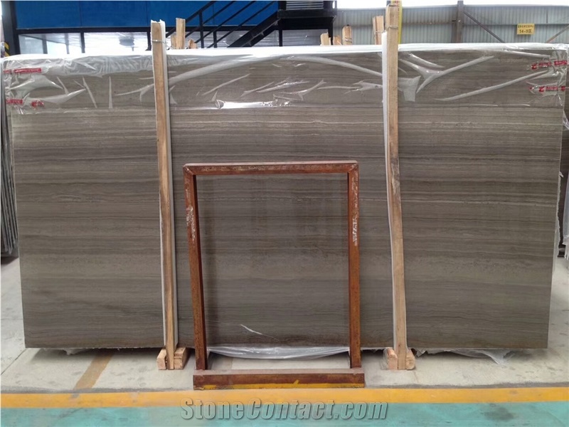 Chinese Coffee Wood Grain Marble Slabs,Home & Hotel Building Materials