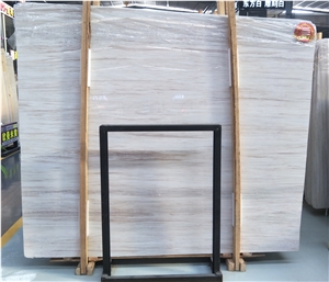 Chinese White Wooden Marble Slabs&Tiles,Wall Capping