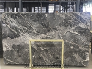 Cut to Size Grey Marble Slabs for Restaurants Wall&Floor Decoration