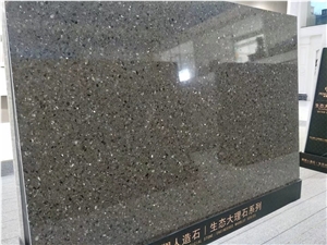 Dark Brown Artificial Stone Slab&Tile,Office Decoration,Good Quality