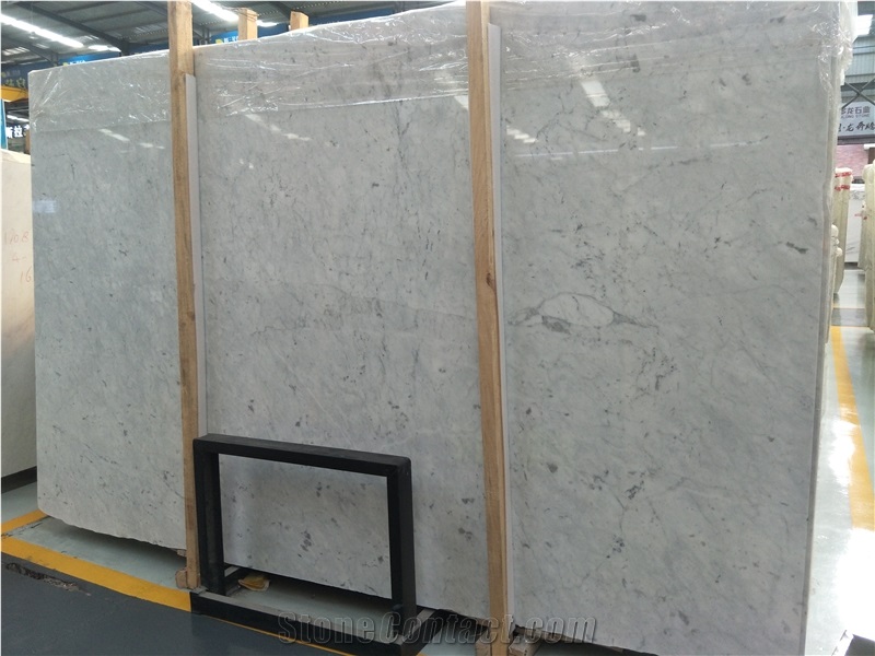 Eastern White Marble, White Carrara Extra Marble Tiles & Slabs Italy