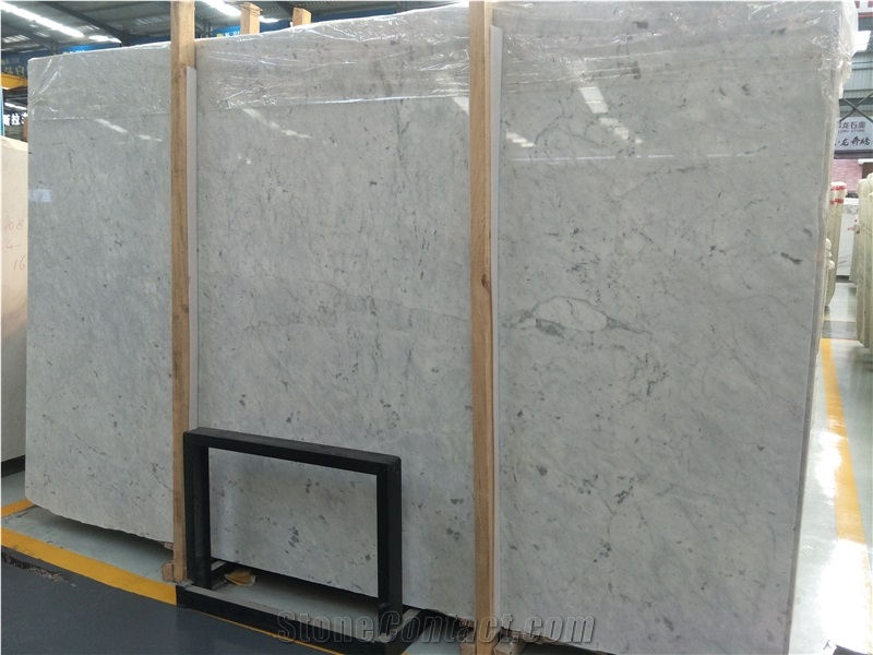 Eastern White Marble, White Carrara Extra Marble Tiles & Slabs Italy