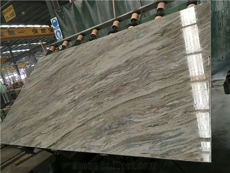 Fantasy Sand Marble Grey Color/Book Matched/Wall and Floor Tiles