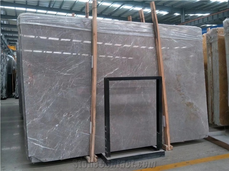 Grey Marble with White Vein for Building Interior Wall and Floor
