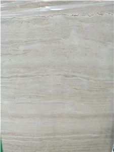 Grey Wooden Grain Marble Wall Tile Polished Natural Stone Slab