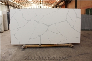Hot Products-Calacatta Quartz Stone Artificial Wall Tiles & Slab