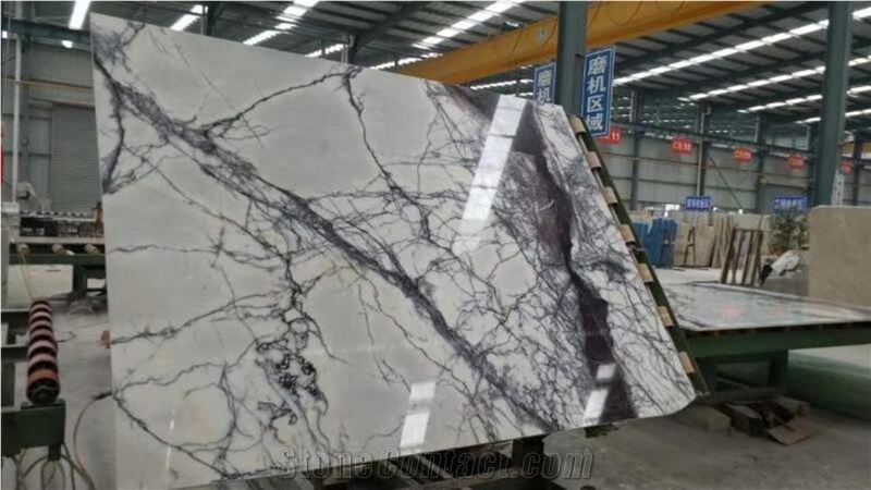 Hot Sell Ice Jade Marble Italian Slabs Cut to Size for Floor Covering